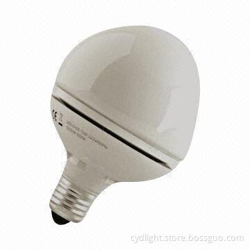LED G95 Bulb, Dimmable, 230V, 6.5W, Warm White, 430lm, Plastic, Glass Material